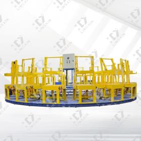 Disk production line